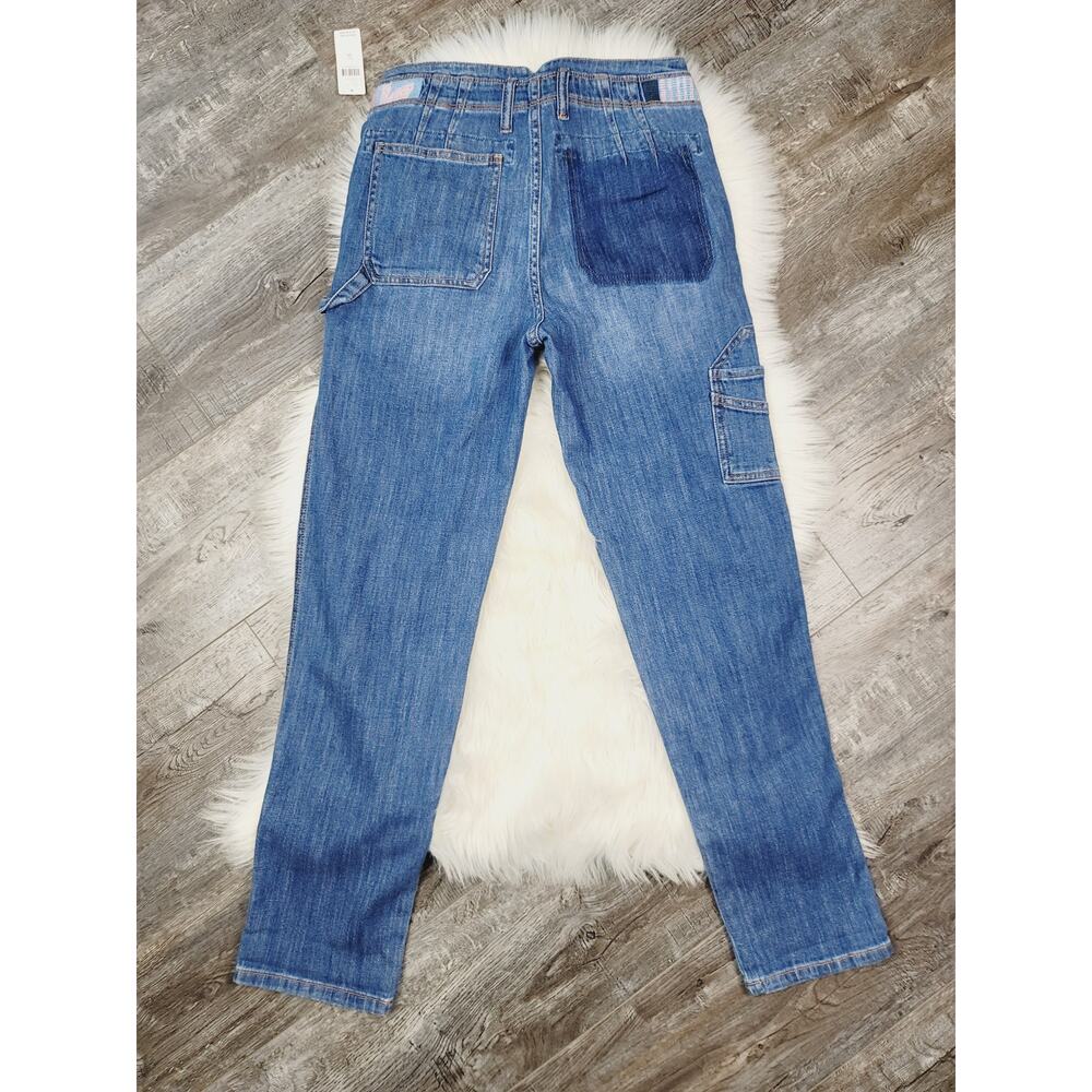 NEW Pilcro High-Rise Patchwork Slim Boyfriend Jea… - image 3